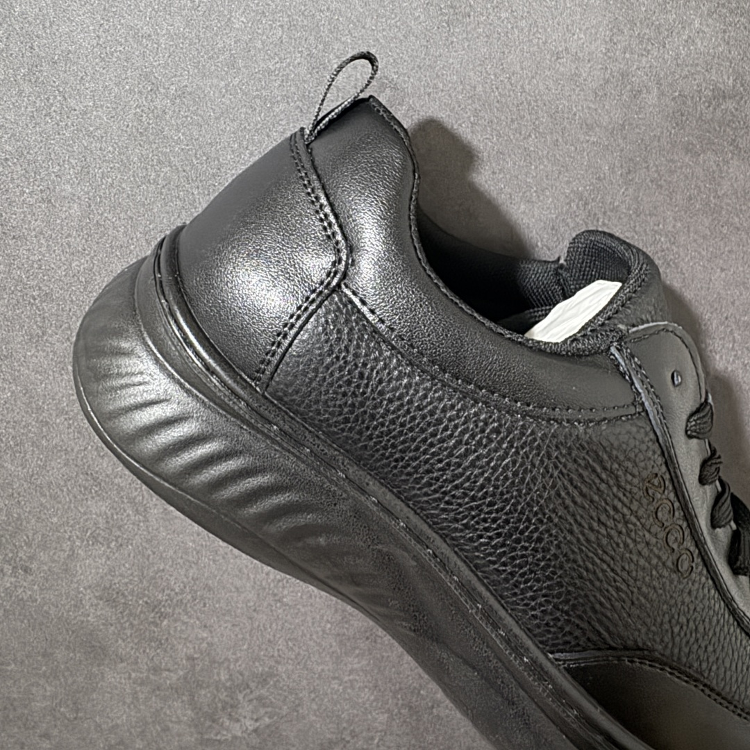 Ecco Biomc Artle Colour Extras 爱步男士低帮休闲鞋 牛皮材质 尺码：39-44 货号： 
