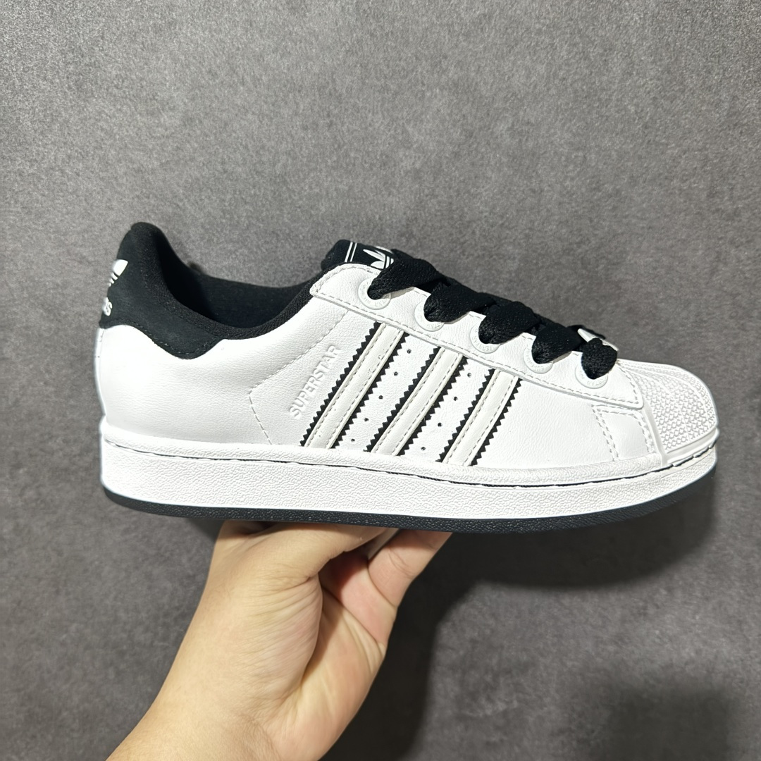 Adidas Originals Superstar贝壳头系列 阿迪达斯 低帮经典百搭休闲运动板鞋 货号:KI9521 