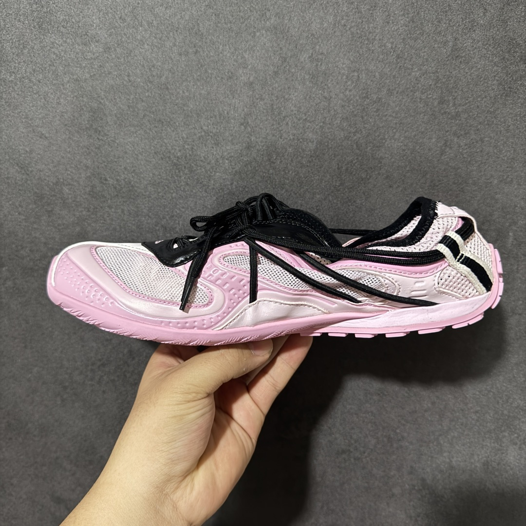 Balenciaga Radar Gradient Lines 巴黎世家 低帮 银色 做旧效果系带圆头低邦生活休闲鞋 鞋