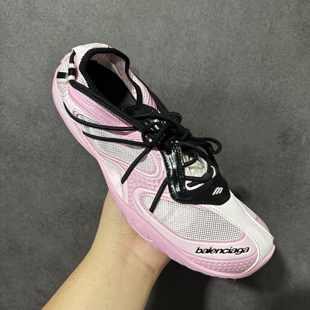 Balenciaga Radar Gradient Lines 巴黎世家 低帮 银色 做旧效果系带圆头低邦生活休闲鞋 鞋