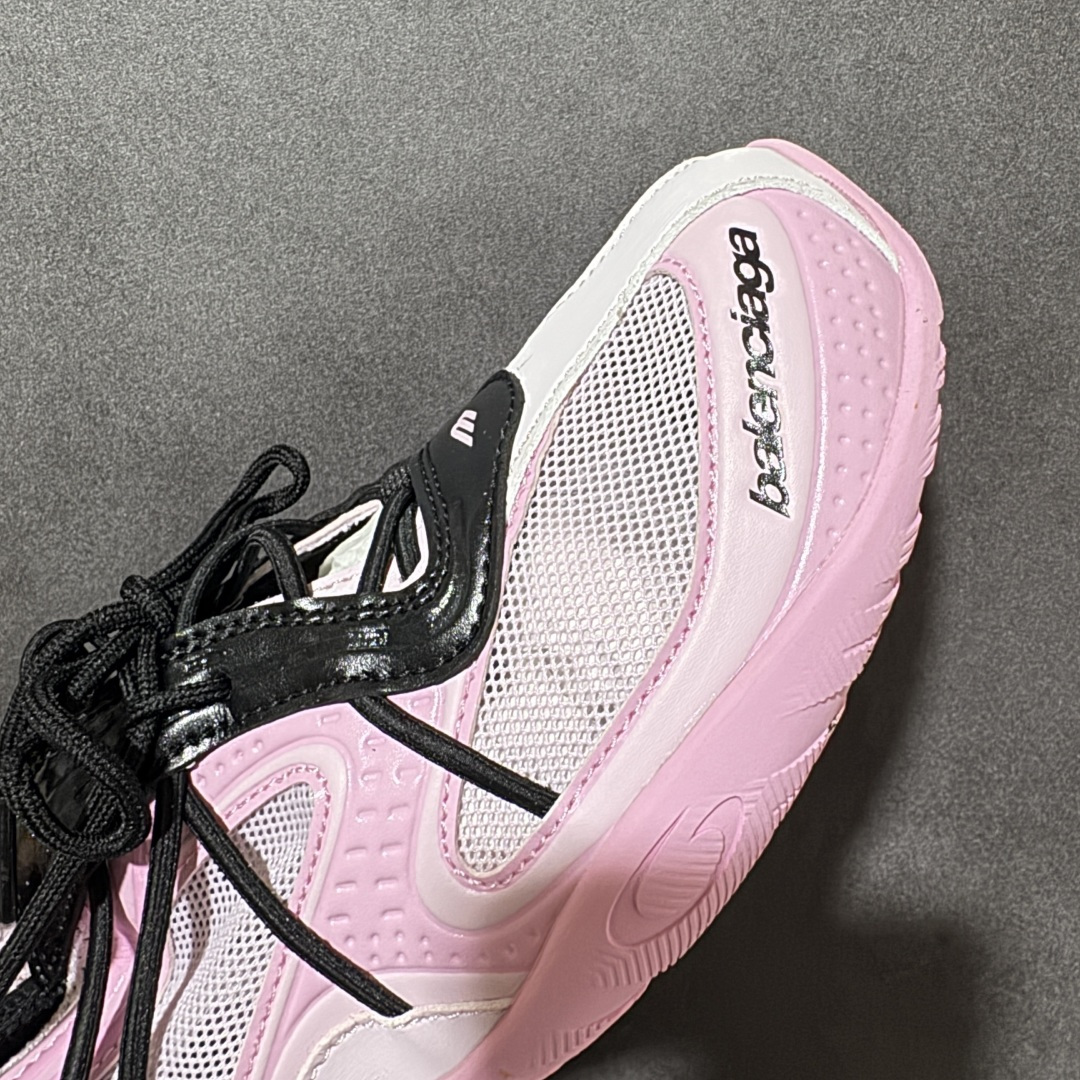 Balenciaga Radar Gradient Lines 巴黎世家 低帮 银色 做旧效果系带圆头低邦生活休闲鞋 鞋