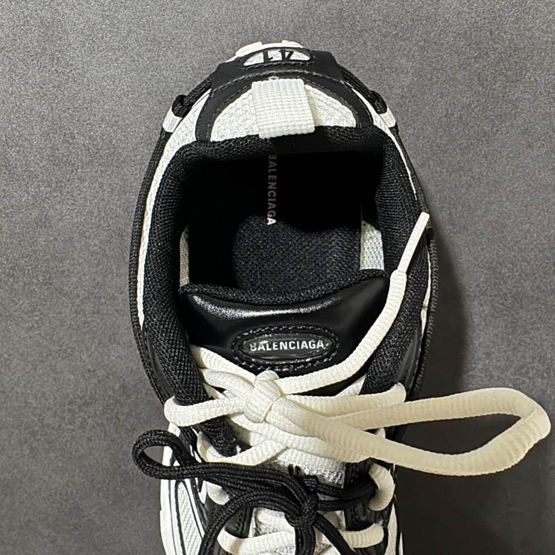 Balenciaga Radar Gradient Lines 巴黎世家 低帮 银色 做旧效果系带圆头低邦生活休闲鞋 鞋