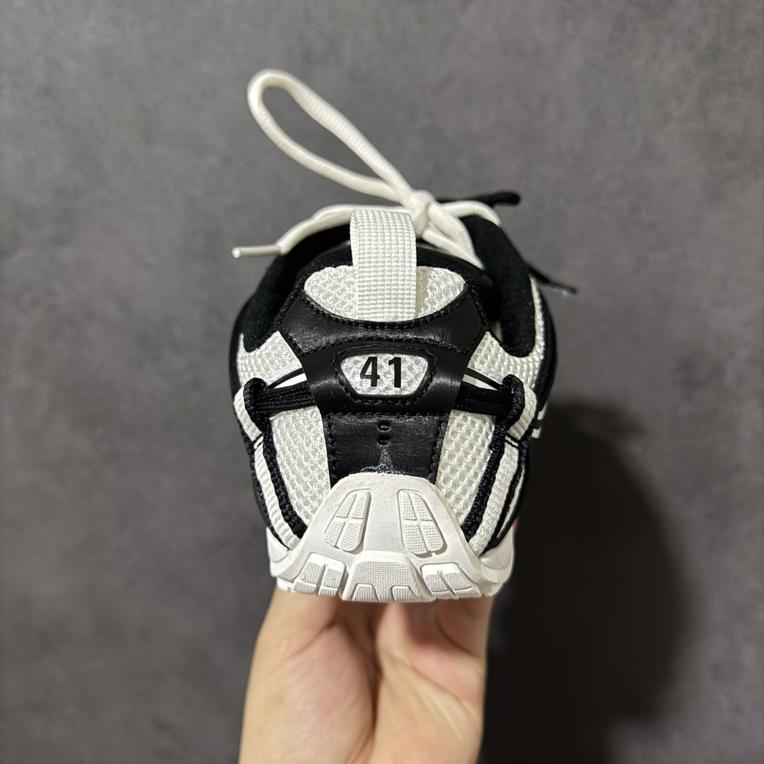 Balenciaga Radar Gradient Lines 巴黎世家 低帮 银色 做旧效果系带圆头低邦生活休闲鞋 鞋
