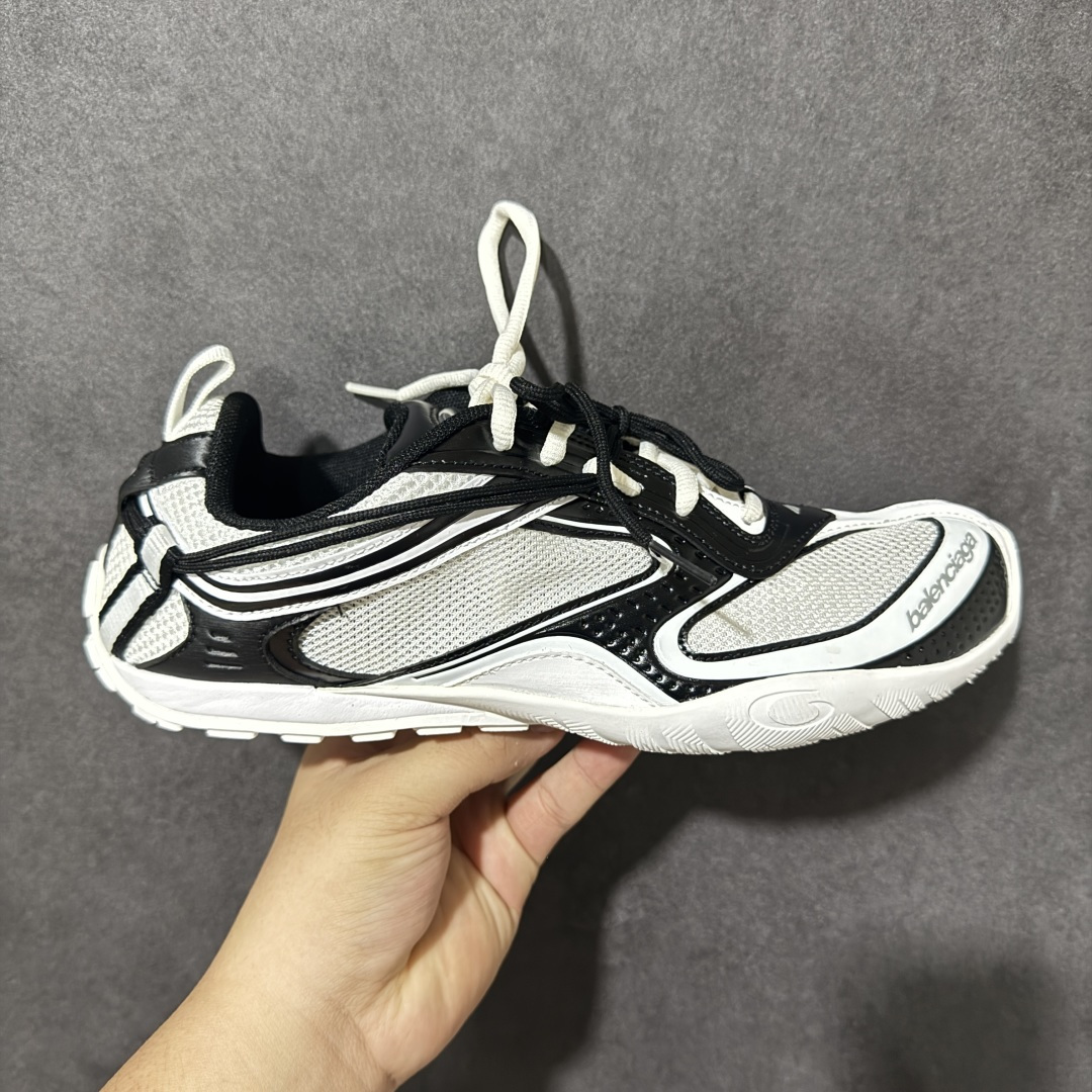 Balenciaga Radar Gradient Lines 巴黎世家 低帮 银色 做旧效果系带圆头低邦生活休闲鞋 鞋