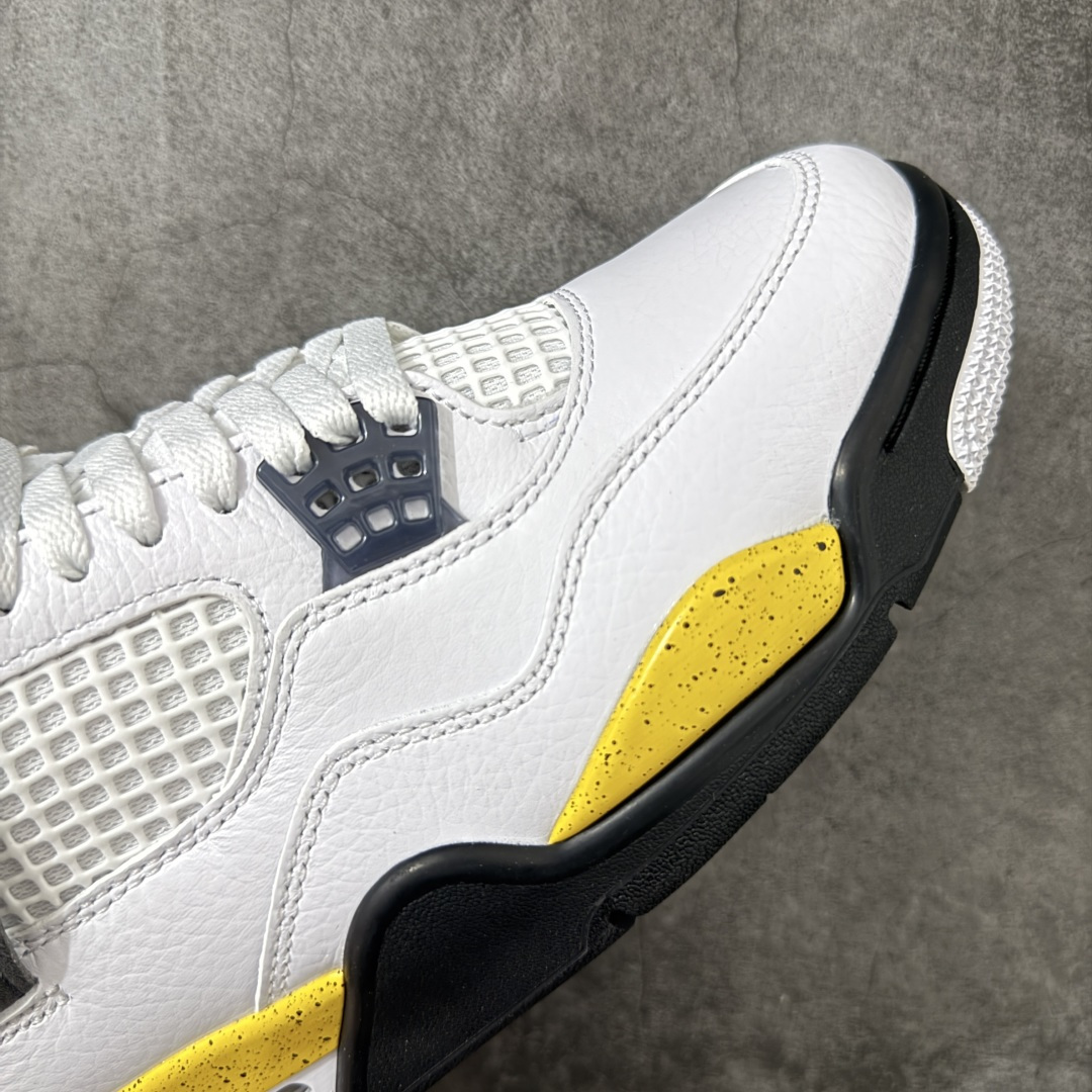 Air Jordan AJ4 Retro 白黄黑 IO2463-102 圈内最强四代 独家外贸特供尺码含 45.5 48