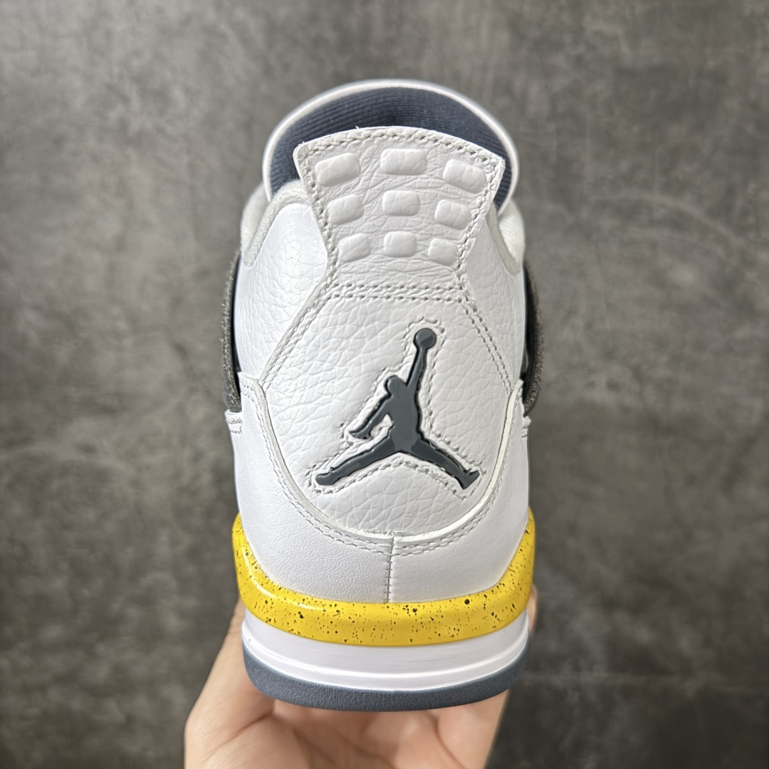 Air Jordan AJ4 Retro 白黄黑 IO2463-102 圈内最强四代 独家外贸特供尺码含 45.5 48
