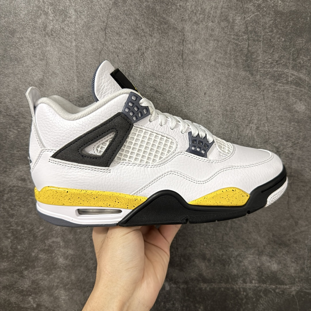 Air Jordan AJ4 Retro 白黄黑 IO2463-102 圈内最强四代 独家外贸特供尺码含 45.5 48