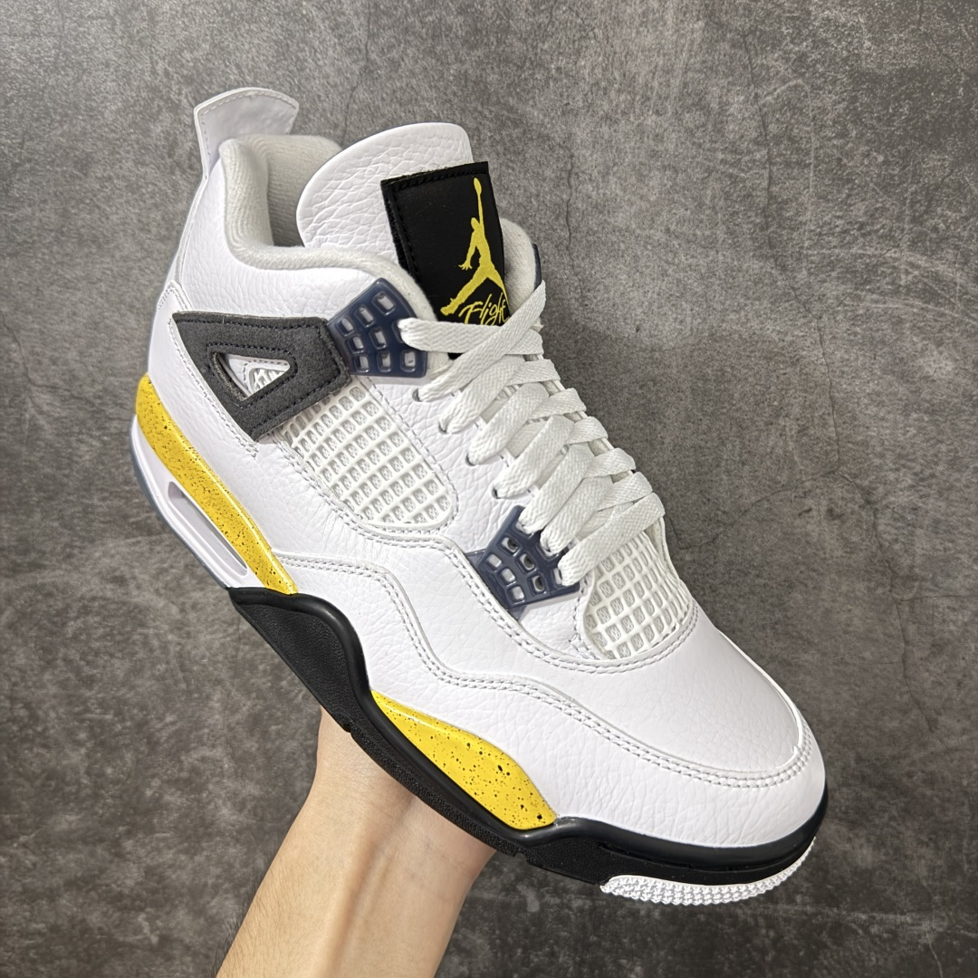 Air Jordan AJ4 Retro 白黄黑 IO2463-102 圈内最强四代 独家外贸特供尺码含 45.5 48