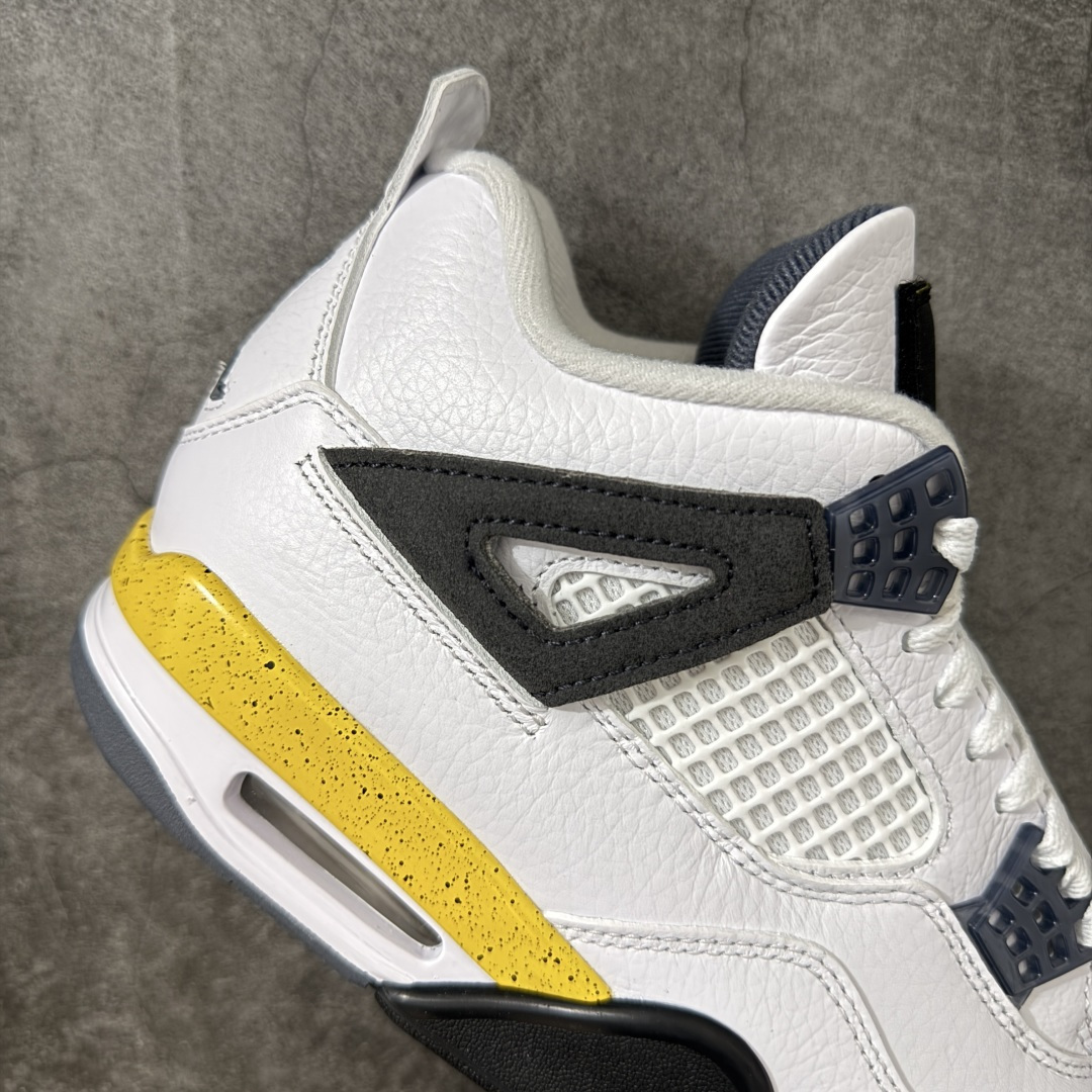 Air Jordan AJ4 Retro 白黄黑 IO2463-102 圈内最强四代 独家外贸特供尺码含 45.5 48