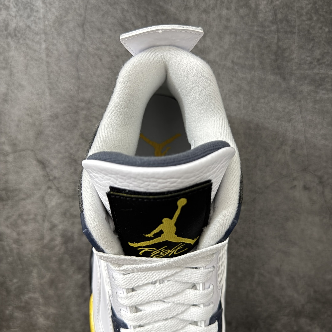 Air Jordan AJ4 Retro 白黄黑 IO2463-102 圈内最强四代 独家外贸特供尺码含 45.5 48