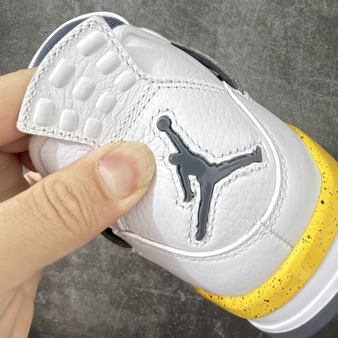 Air Jordan AJ4 Retro 白黄黑 IO2463-102 圈内最强四代 独家外贸特供尺码含 45.5 48