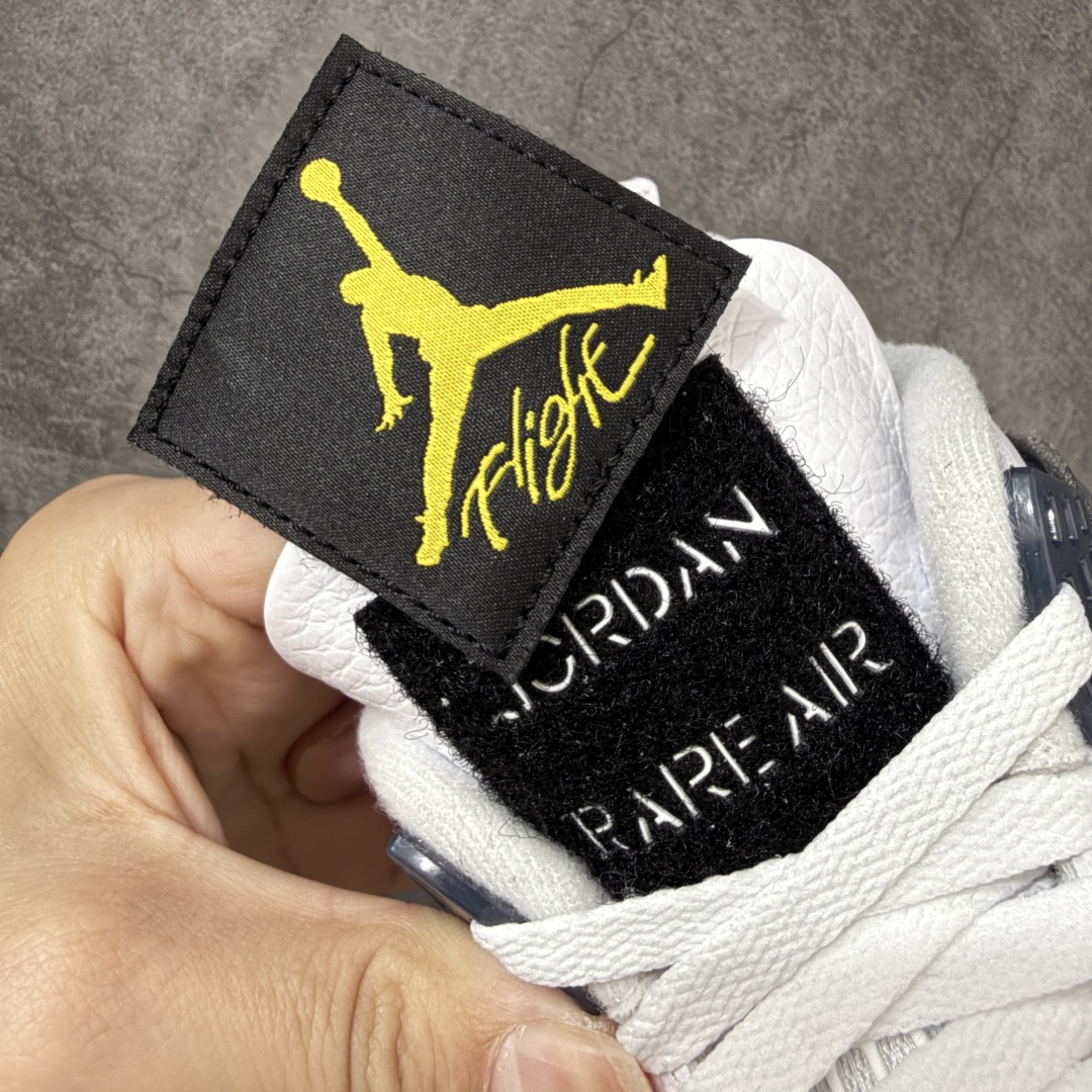 Air Jordan AJ4 Retro 白黄黑 IO2463-102 圈内最强四代 独家外贸特供尺码含 45.5 48