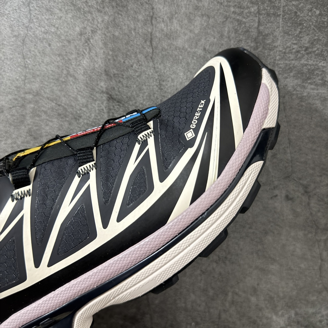 JSALOMON萨洛蒙 XT-6 GTX 黑粉 舒适百搭 耐磨透气支撑 低帮 户外功能鞋 男女同款  顶级原盒配置 外机