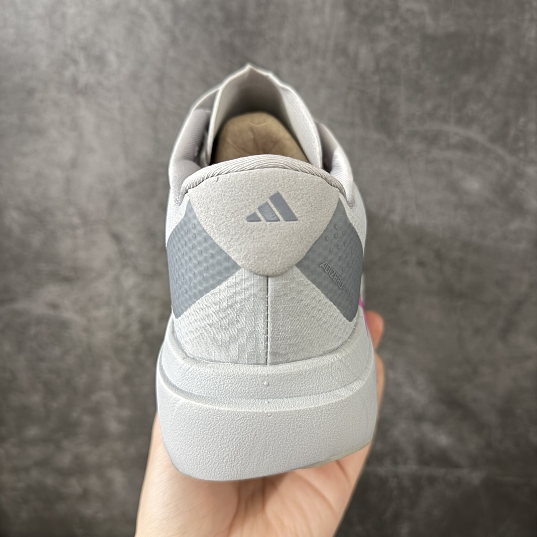 Adidas Adizero Evo SL Woven W阿迪超轻透气缓震跑鞋  鞋面采用透气网面示人 契合日常训练鞋的