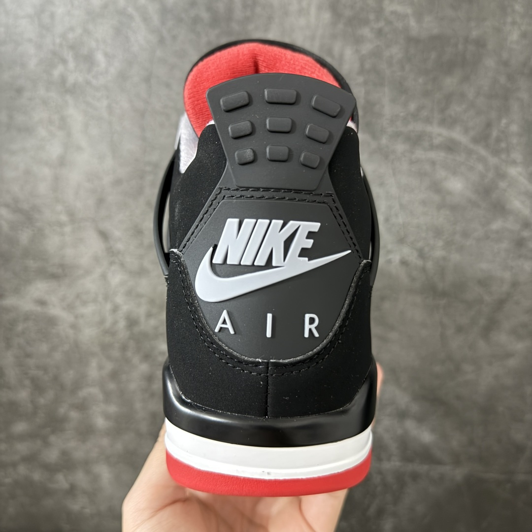Air Jordan AJ4 黑红复刻 IX8180-001 全套原纸板楦头开发 原厂特供皮料加持 完美四代版型 一比一