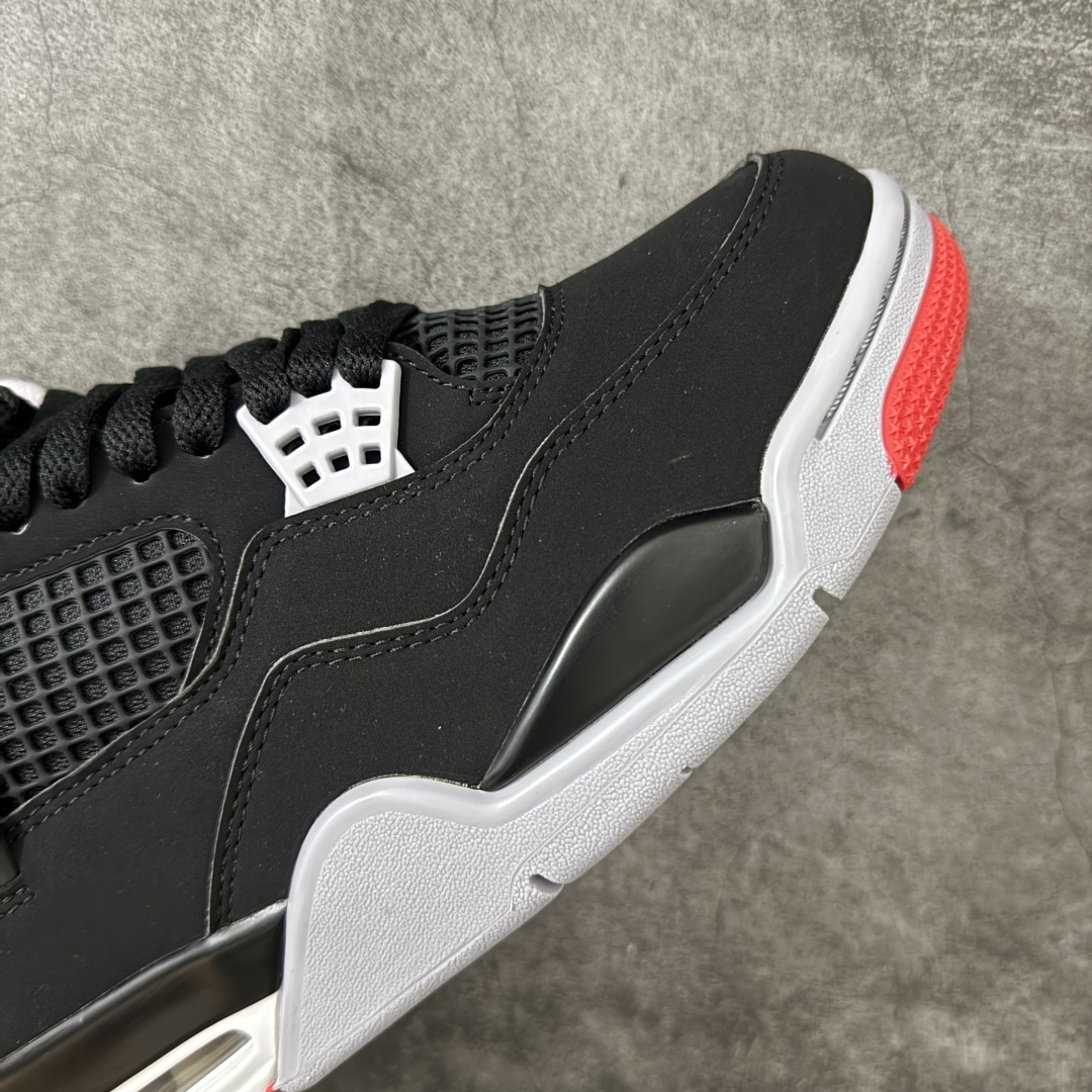 Air Jordan AJ4 黑红复刻 IX8180-001 全套原纸板楦头开发 原厂特供皮料加持 完美四代版型 一比一