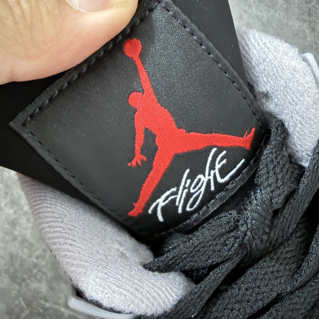 Air Jordan AJ4 黑红复刻 IX8180-001 全套原纸板楦头开发 原厂特供皮料加持 完美四代版型 一比一