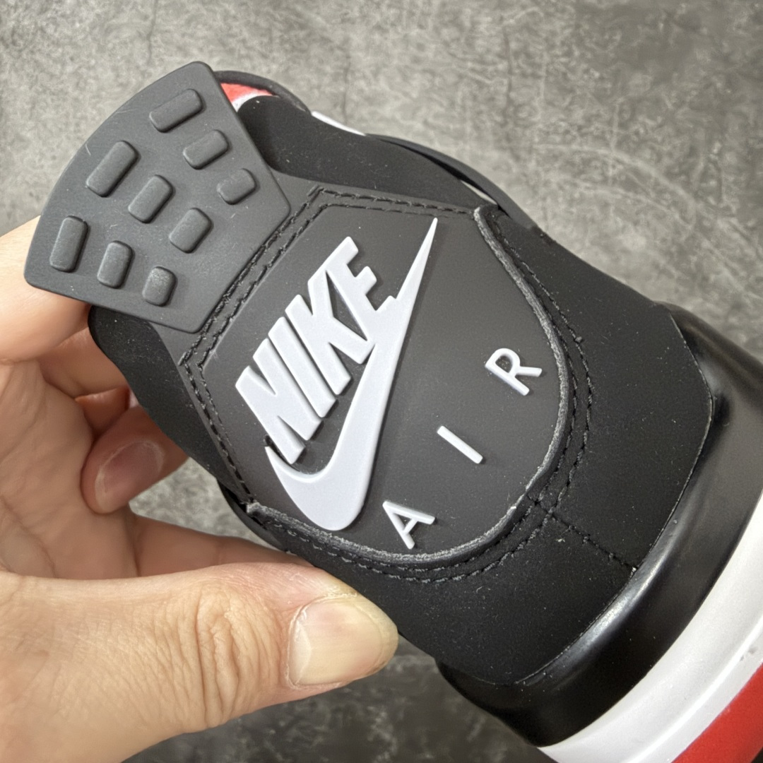 Air Jordan AJ4 黑红复刻 IX8180-001 全套原纸板楦头开发 原厂特供皮料加持 完美四代版型 一比一