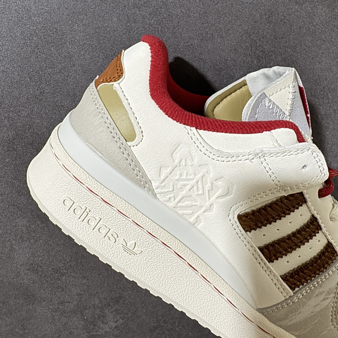 adidas Originals Forum 84 OG “Bright Bl 采用最新开发的鞋底 鞋底边墙纹路由一代的