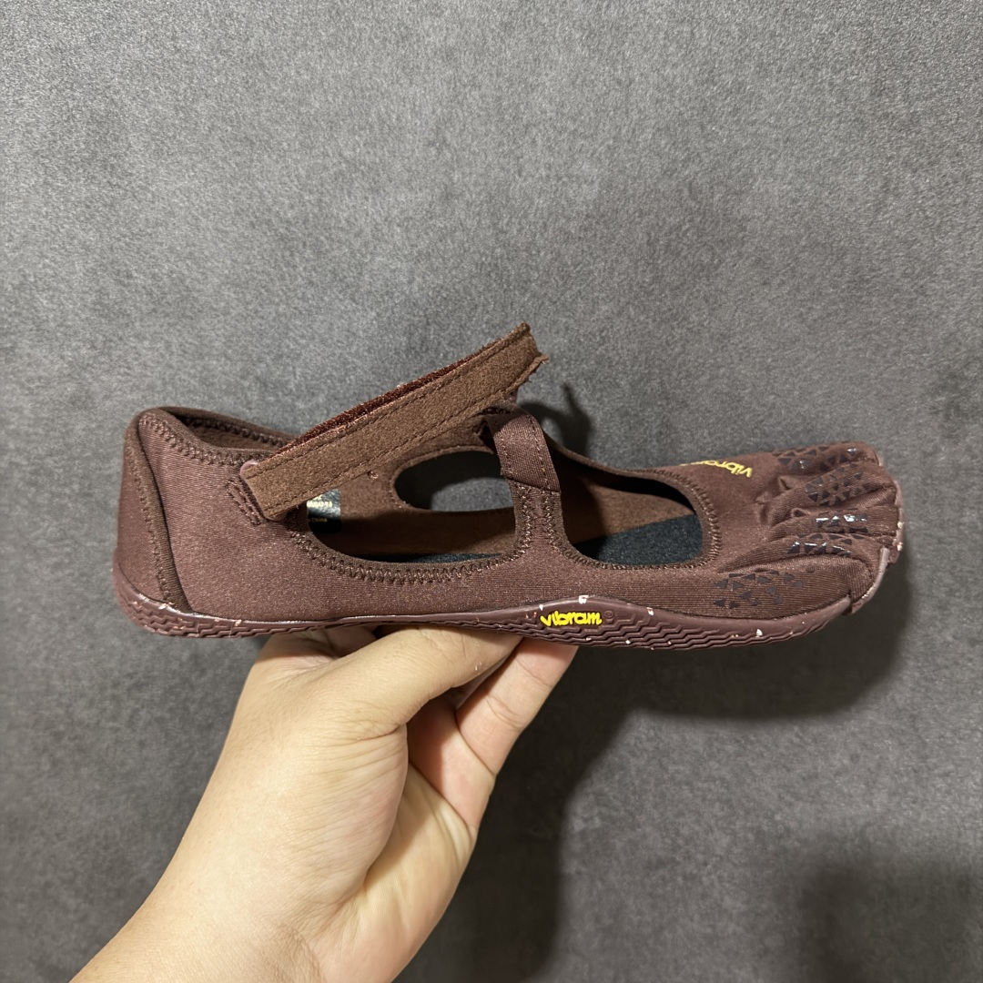 Vibram V-Soul 分趾玛丽珍五指鞋 魔术贴绑带设计，贴合脚型不掉跟 零落差薄底，模拟赤足感 普拉提、瑜伽、室内