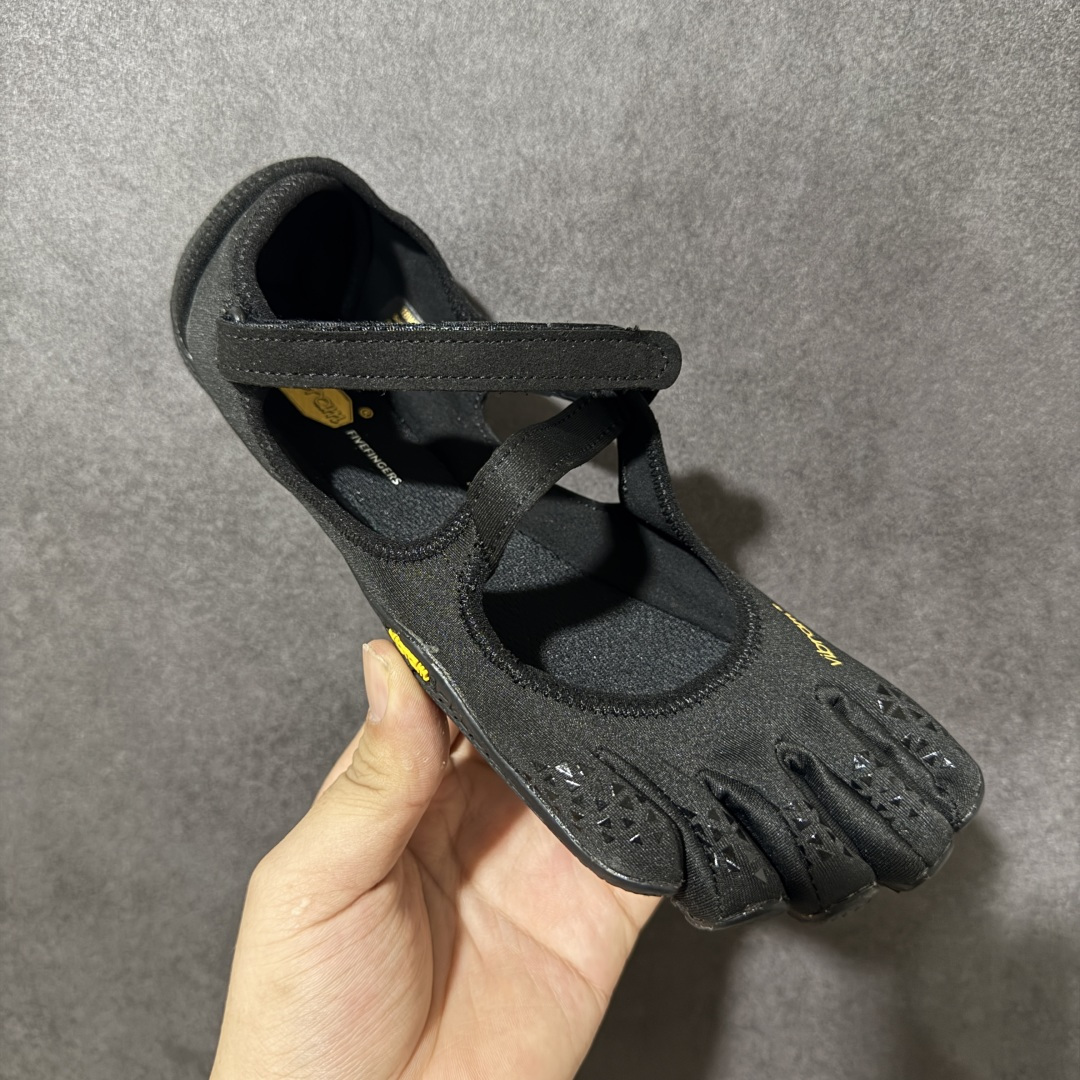 Vibram V-Soul 分趾玛丽珍五指鞋 魔术贴绑带设计，贴合脚型不掉跟 零落差薄底，模拟赤足感 普拉提、瑜伽、室内