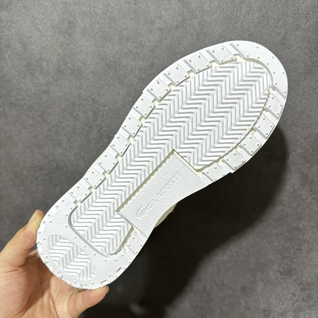 LACOSTE法国鳄鱼 织物牛剖层革 圆头系带 低帮 生活休闲鞋 尺码：40 41 42 43 44 45 货号： 