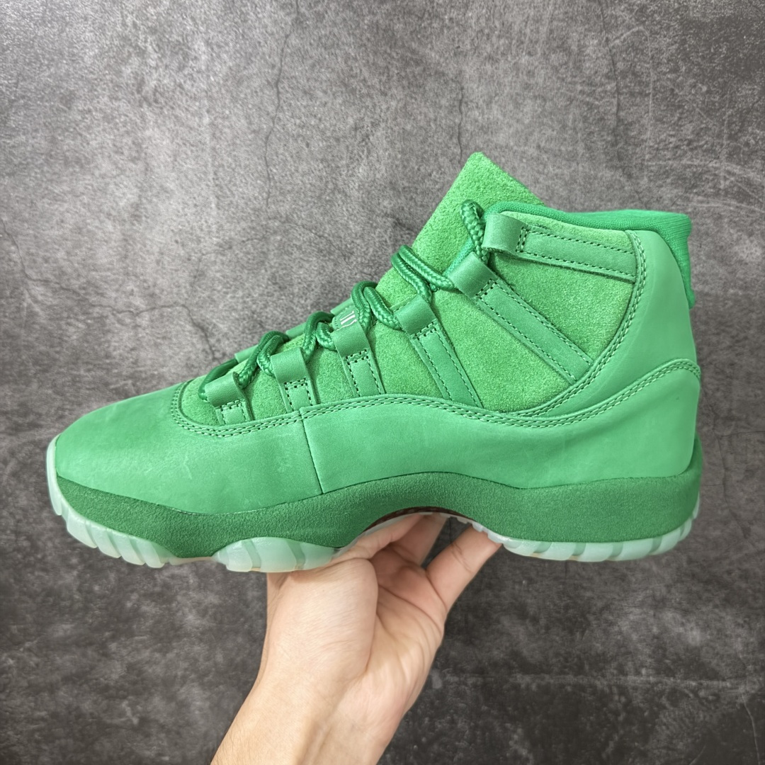 Jordan Air Jordan 11 Retro Monstars AJ11 经典舒适 复古篮球鞋 男女同款 绿色 Jordan Air Jordan 11 Retro Monstars AJ11 经典舒适 复古篮球鞋 男女同款 绿色