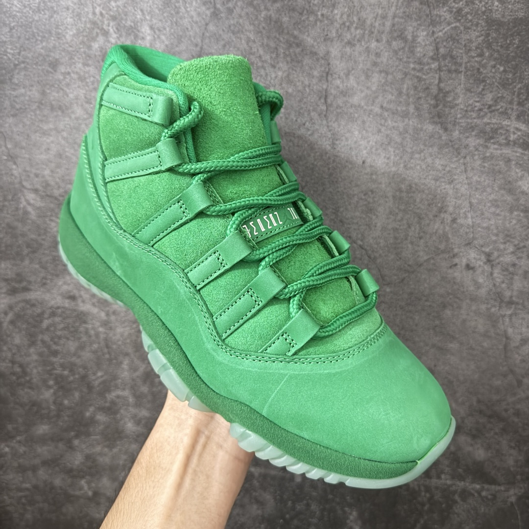 Jordan Air Jordan 11 Retro Monstars AJ11 经典舒适 复古篮球鞋 男女同款 绿色 Jordan Air Jordan 11 Retro Monstars AJ11 经典舒适 复古篮球鞋 男女同款 绿色