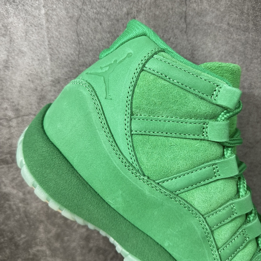 Jordan Air Jordan 11 Retro Monstars AJ11 经典舒适 复古篮球鞋 男女同款 绿色 Jordan Air Jordan 11 Retro Monstars AJ11 经典舒适 复古篮球鞋 男女同款 绿色