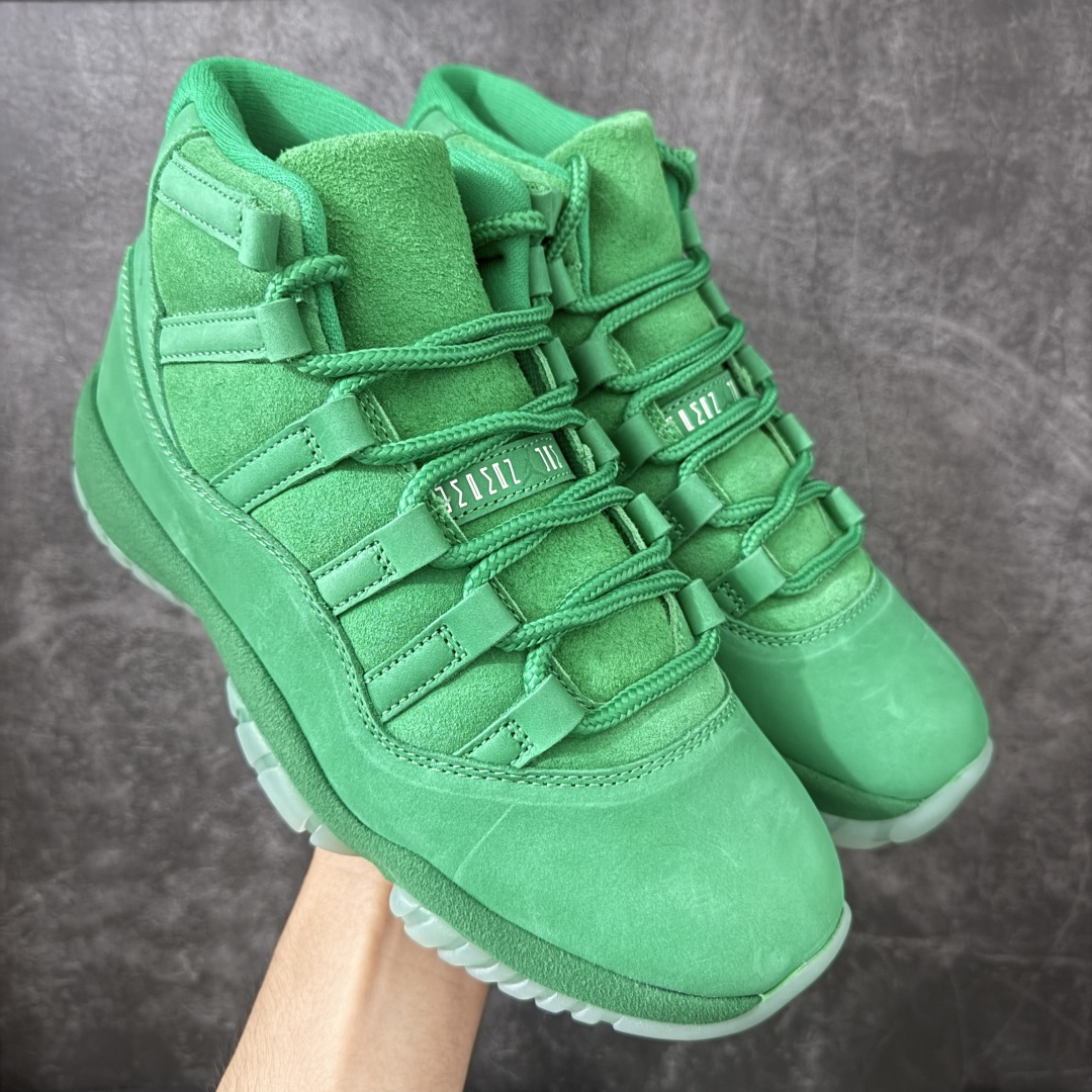 Jordan Air Jordan 11 Retro Monstars AJ11 经典舒适 复古篮球鞋 男女同款 绿色 