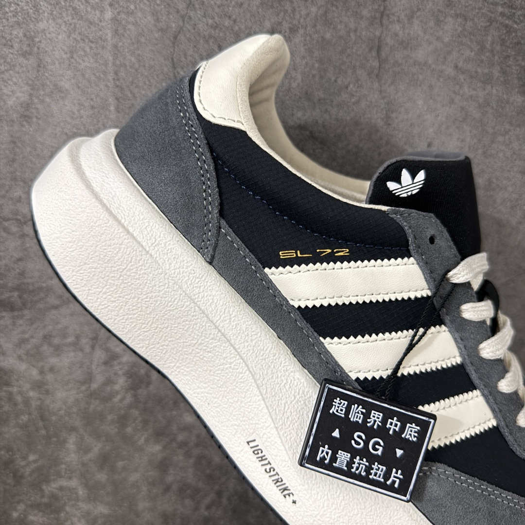 adidas originals SL 72 Pro 舒适贴合 增高 生活休闲鞋 男女同款 超临界软弹中底 内置抗扭片 adidas originals SL 72 Pro 舒适贴合 增高 生活休闲鞋 男女同款 超临界软弹中底 内置抗扭片