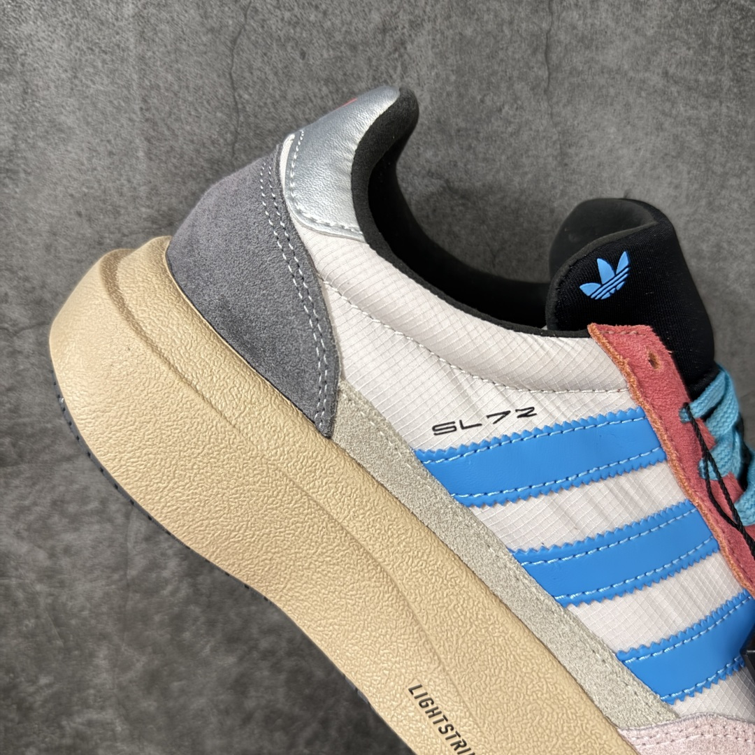 adidas originals SL 72 Pro 舒适贴合 增高 生活休闲鞋 男女同款 超临界软弹中底 内置抗扭片 