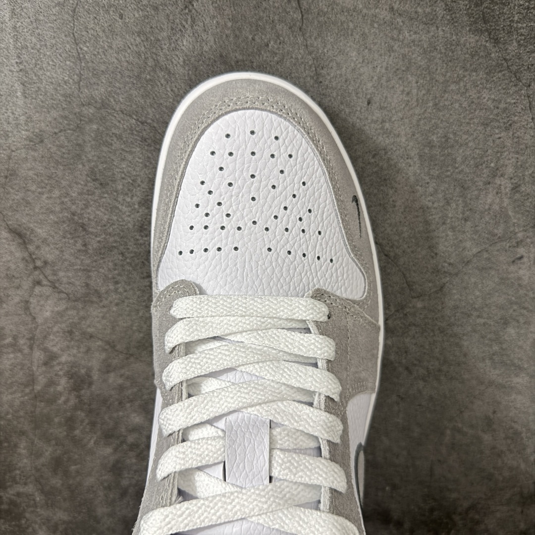 Air Jordan Low AJ1 乔1灰白 低帮文化休闲运动板鞋 IX3959-100 市面中低帮最具代表性版本没有