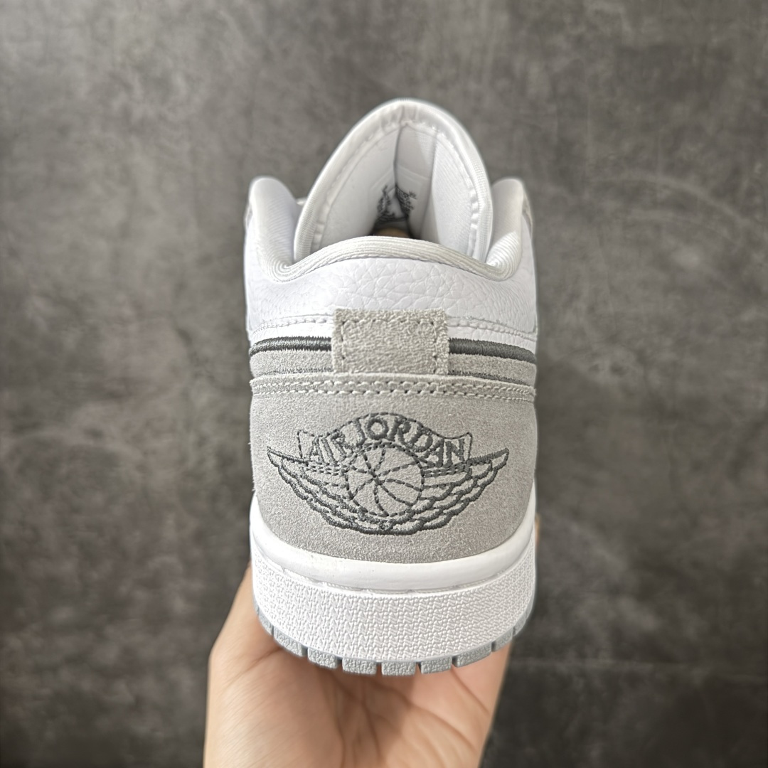 Air Jordan Low AJ1 乔1灰白 低帮文化休闲运动板鞋 IX3959-100 市面中低帮最具代表性版本没有