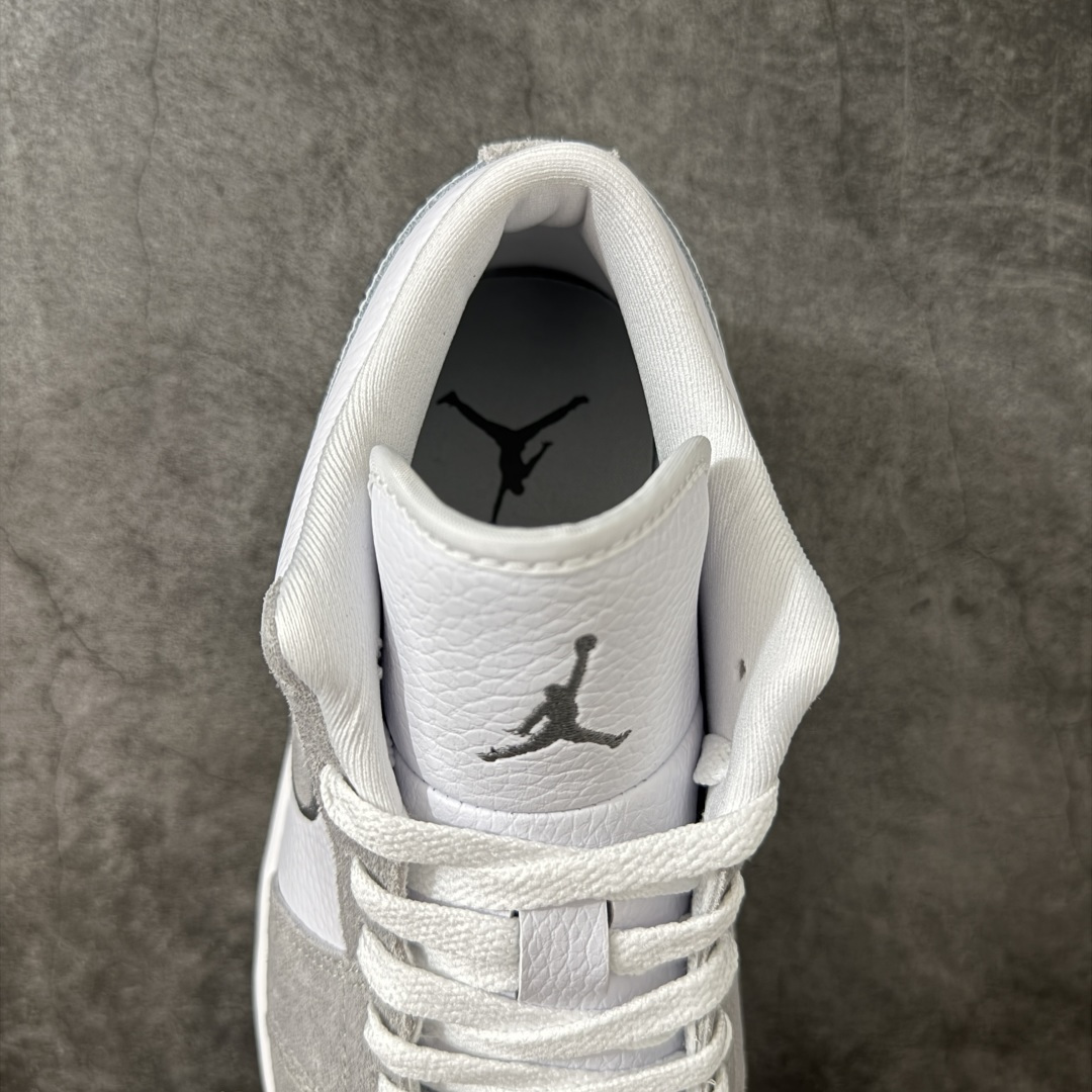 Air Jordan Low AJ1 乔1灰白 低帮文化休闲运动板鞋 IX3959-100 市面中低帮最具代表性版本没有
