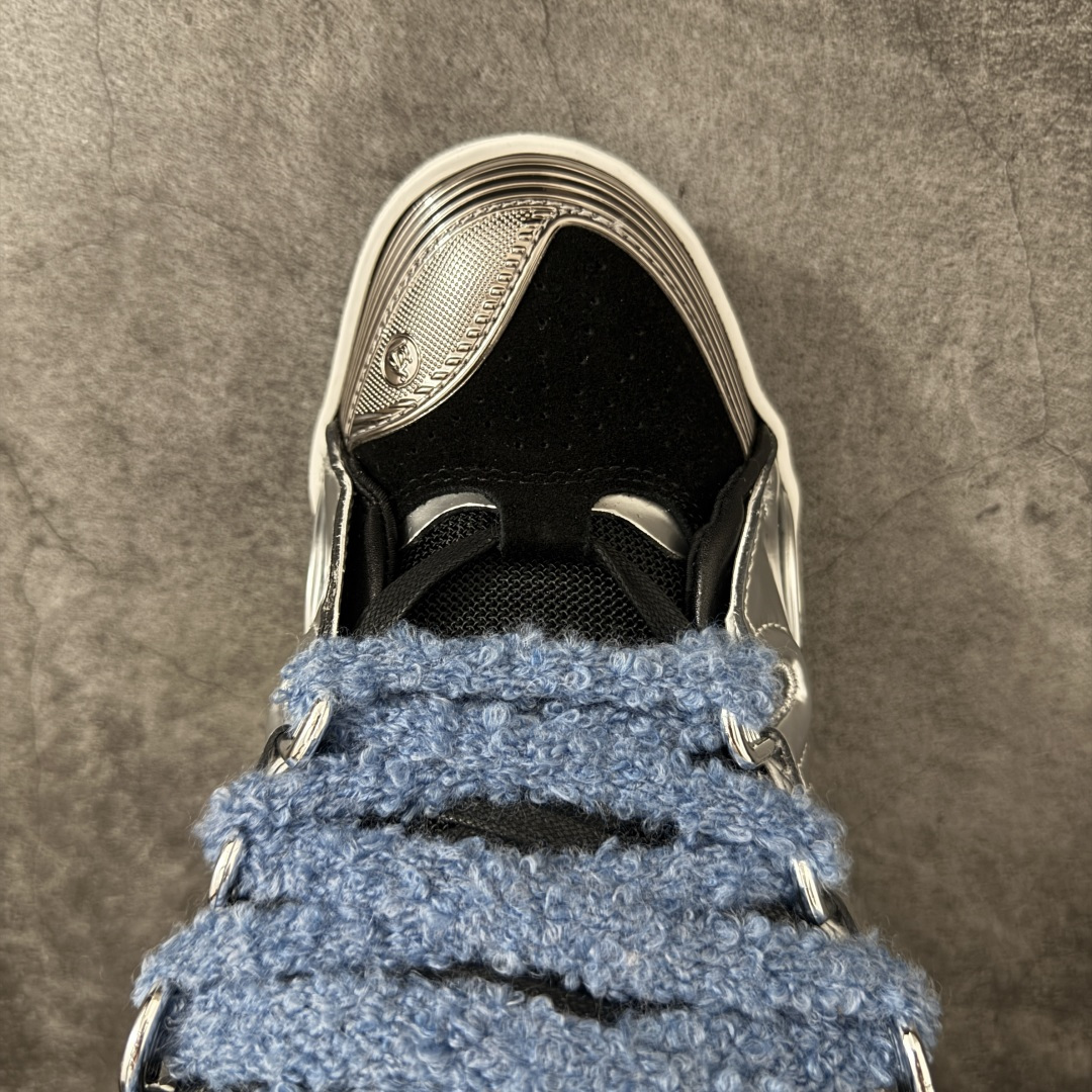 Lanvin Leather Curb Sneakers 浪凡面包鞋 现货 原版1:1开模重工艺制作 面料采用进口牛磨砂