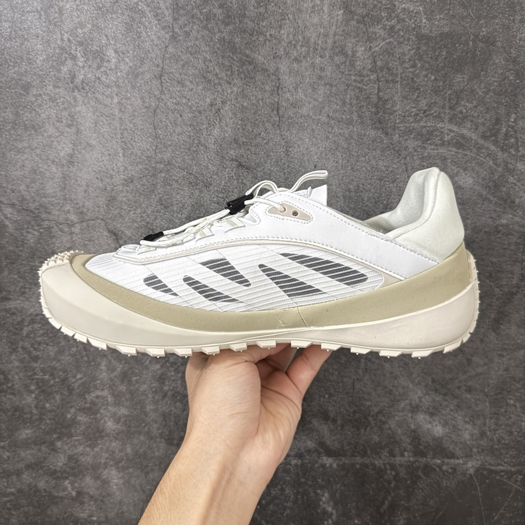 Moncler 蒙口 户外徒步登山鞋 灰网面搭配生胶厚底，复古山系感拉满 透气网布鞋面，加固鞋头防滑颗粒，多色织带鞋带设