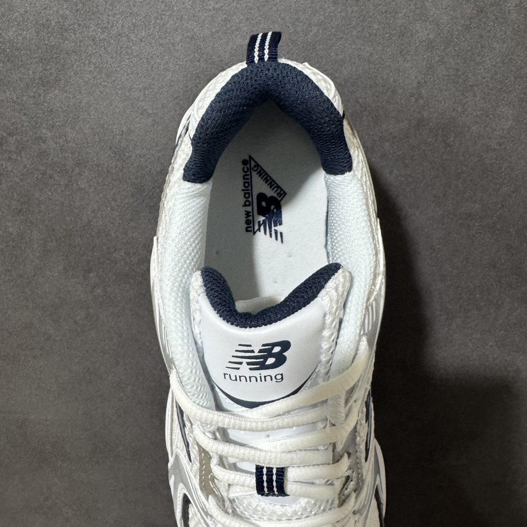 新百伦New Balance MR530系列 复古老爹风网布跑步休闲运动鞋 采用硬质牛剖革组合透气网眼布鞋面材质 独立3
