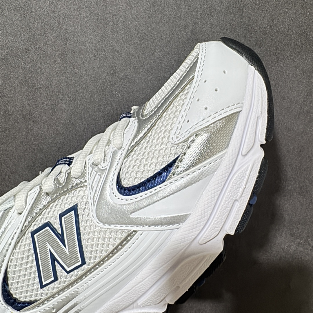 新百伦New Balance MR530系列 复古老爹风网布跑步休闲运动鞋 采用硬质牛剖革组合透气网眼布鞋面材质 独立3