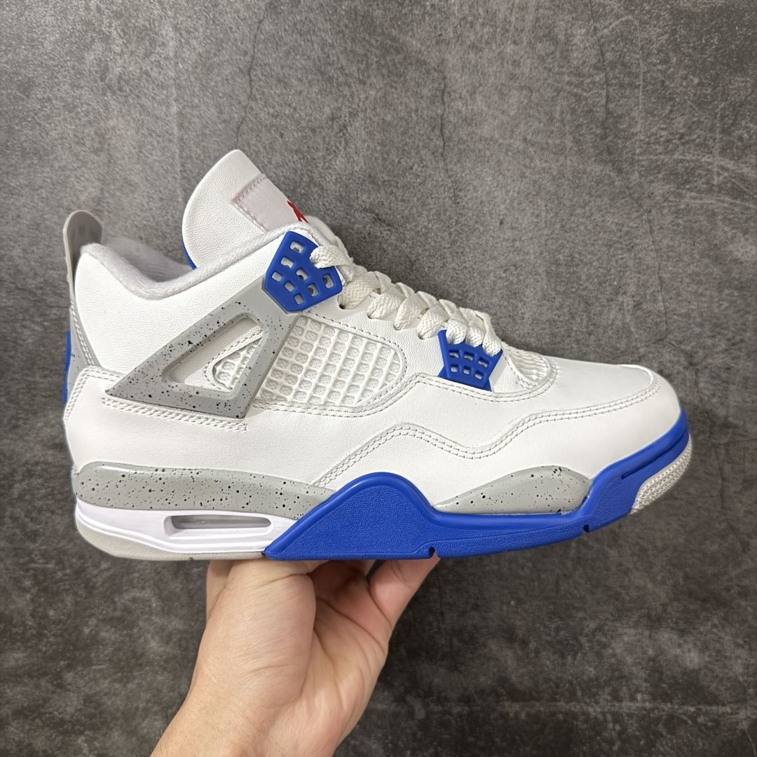 AJ4新白蓝 灰蓝水泥 Air Jordan 4 "Jackie Robinson" 罗宾逊 道奇白蓝色 原楦原纸板 原
