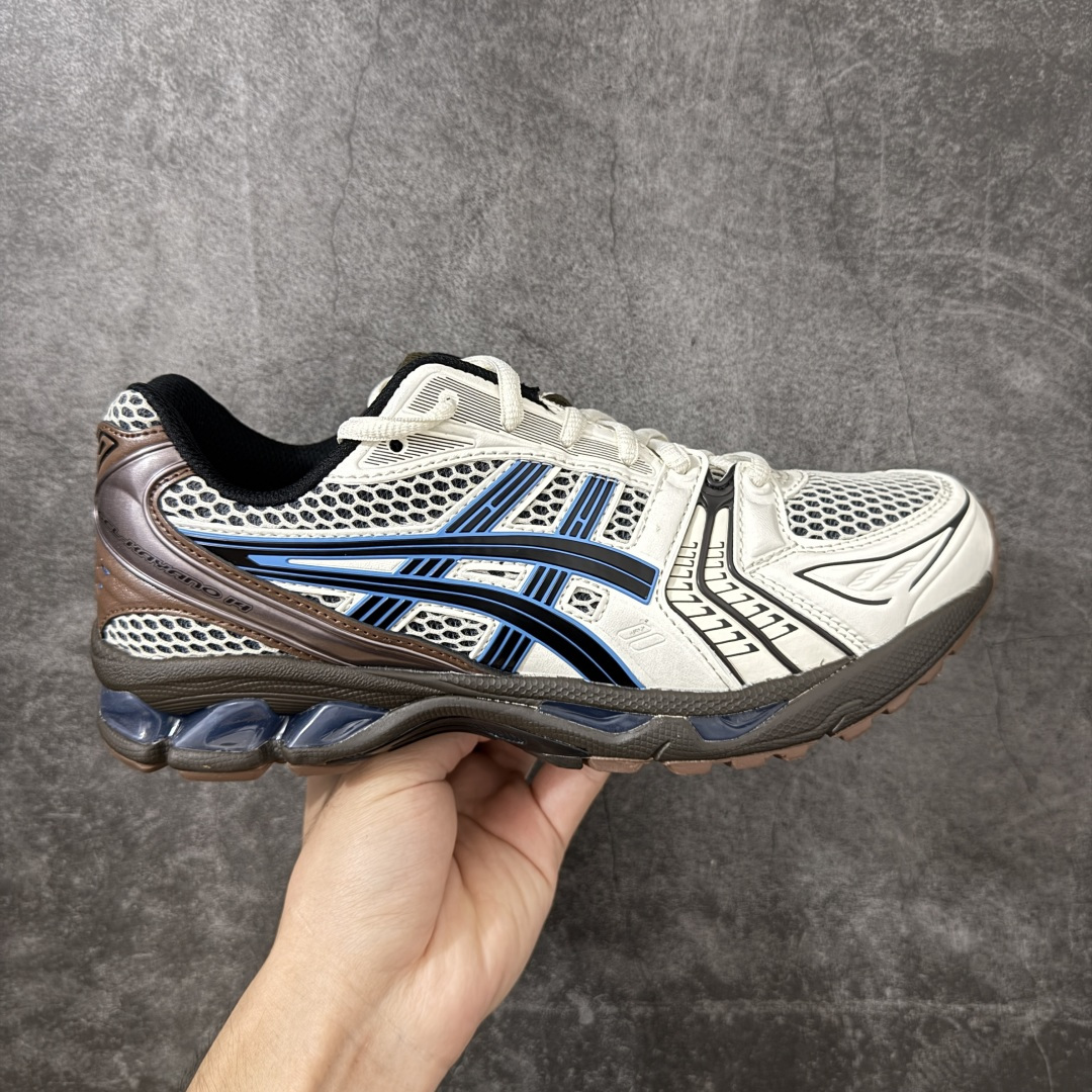 ASICS GEL-KAYANO 14 亚瑟士系列轻量缓震休闲运动跑步鞋 1203A740-104 市场天花板品质 鞋型