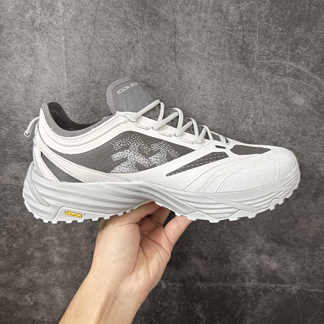 KOLON SPORT可隆 KS-LITE跨世徒步鞋 源自半个世纪户外品牌底蕴，把山野机能融进日常穿搭。 复古米棕调，网