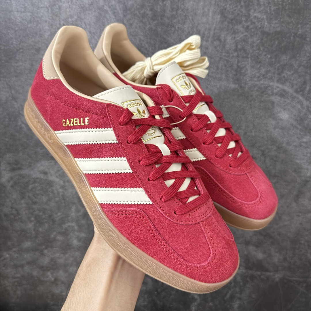 Adidas Originals Gazelle Indoor 防滑低帮T头德训鞋 GZ复古系列 KI2251 纯原大厂