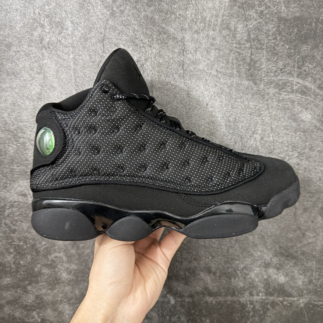 Jordan Air Jordan AJ13 Retro Bred 减震防滑 高帮 复古篮球鞋 黑猫 货号：-011 尺
