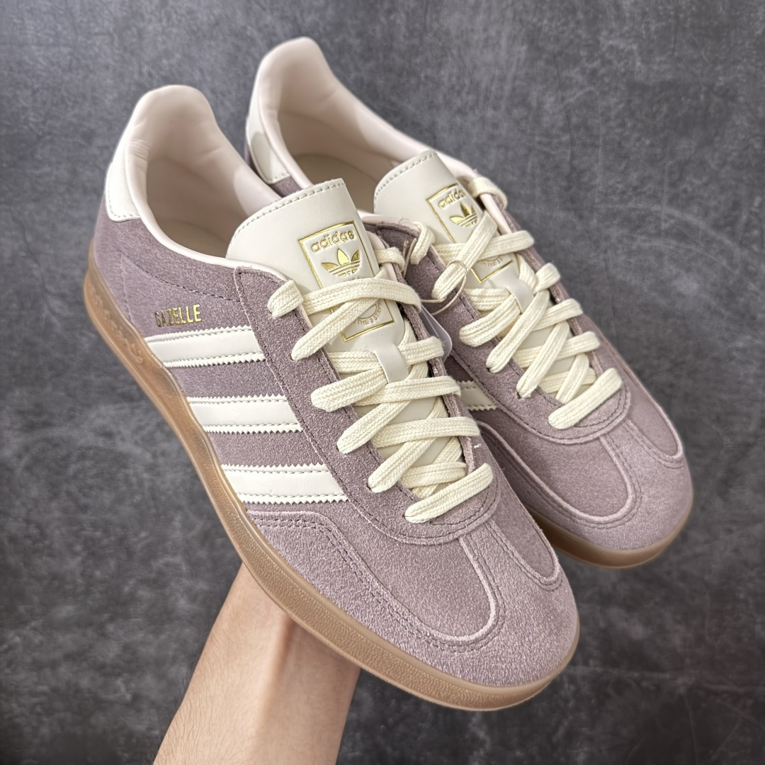 Adidas Originals Gazelle Indoor 防滑低帮T头德训鞋 GZ复古系列 KI2252 纯原大厂