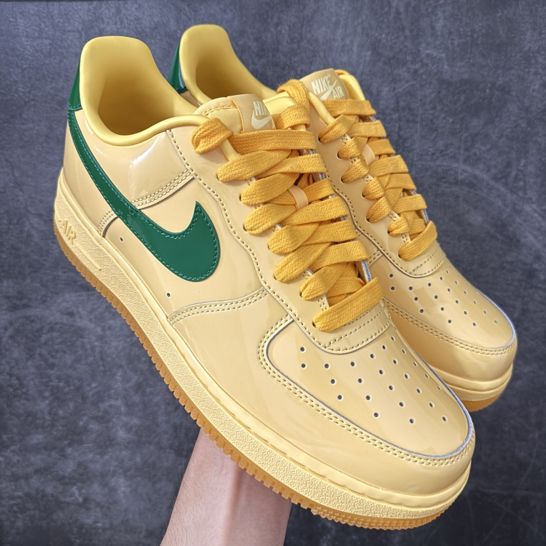 Nike × Central Cee Air Force 1 '07 Low SP UK Exclusive 漆皮黄绿 
