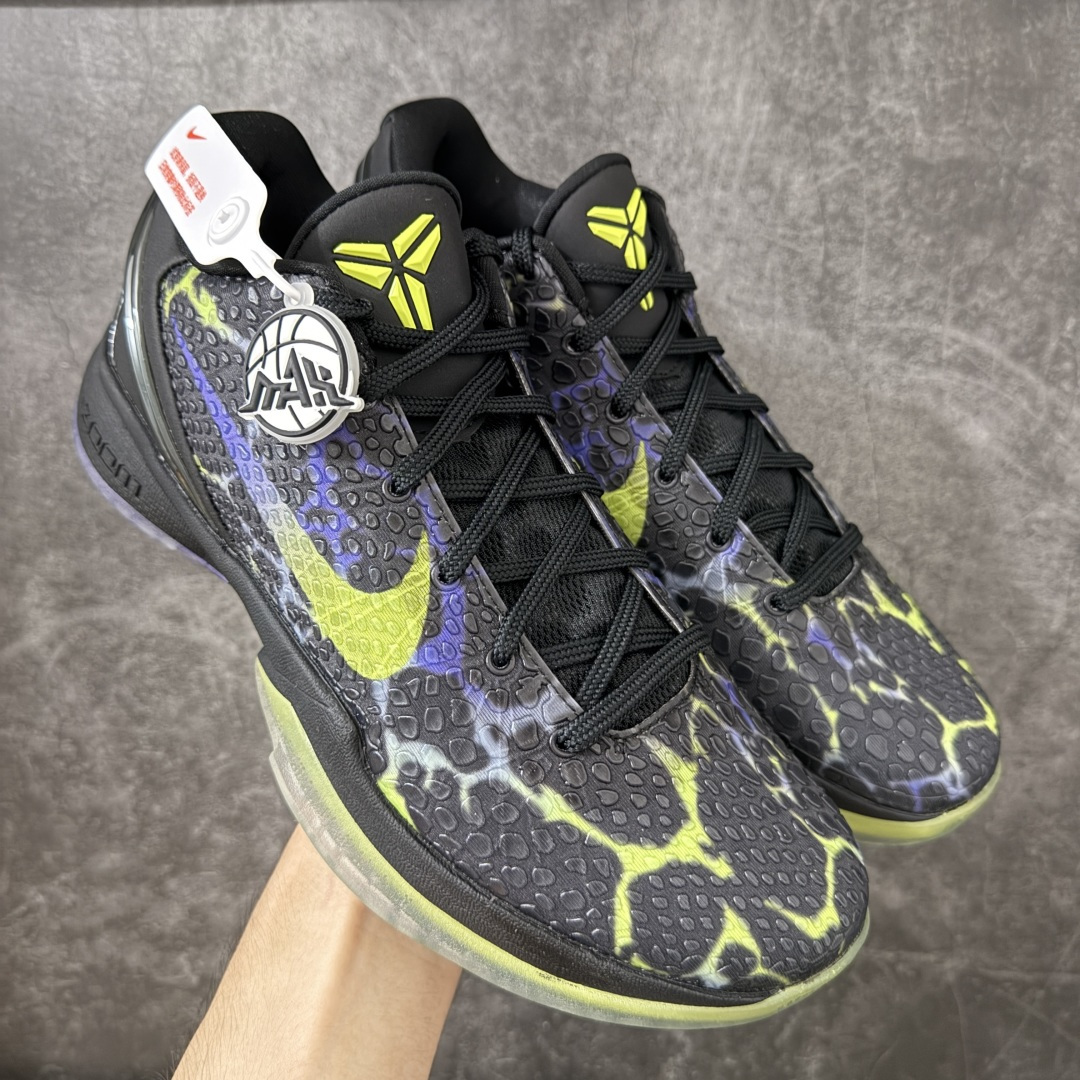 NK Zoom Kobe 6 Protro "Coals" 科比6代 黑紫绿 厚积薄发 源自实力沉淀 ‼市场唯一顶配缓震