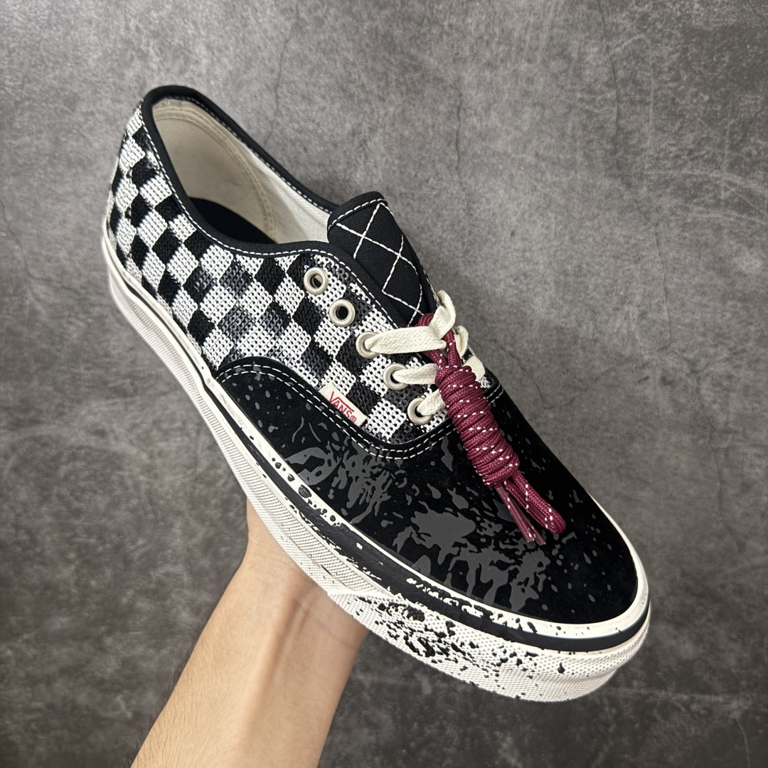 Vans Lx Old Skool 36 万斯低帮休闲滑板鞋 VN000E8VBLK #工艺：硫化1:1（重量1:1、真