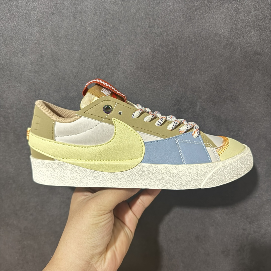 耐克 Nike Blazer Low ‘77 Jumbo 男女子运动板鞋 抓地板鞋 革新重塑经典街头人气鞋款。采用人气传