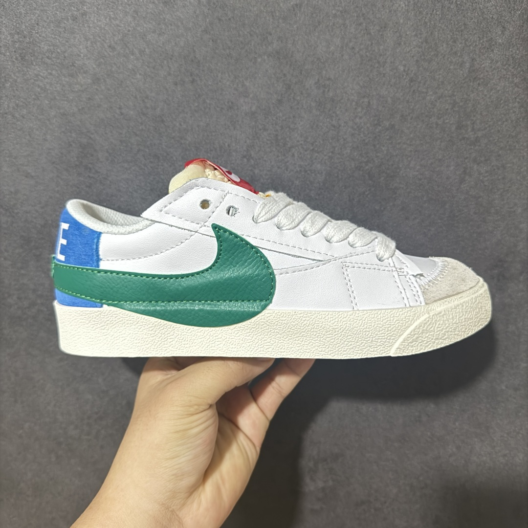 耐克 Nike Blazer Low ‘77 Jumbo 男女子运动板鞋 抓地板鞋 革新重塑经典街头人气鞋款。采用人气传
